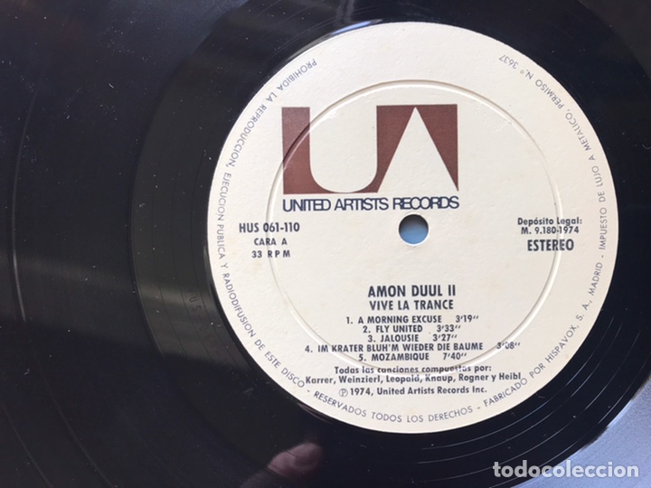 Discos de vinilo: Vive la trance. Amon D&uuml;&uuml;l II - Foto 5