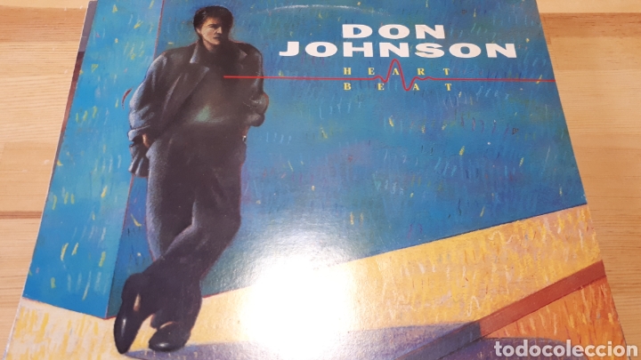 Discos de vinilo: DON JOHNSON HEART BEAT - Foto 1