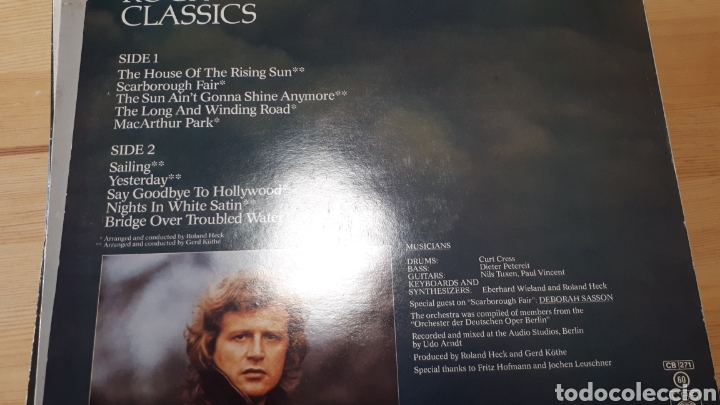 Discos de vinilo: PETER HOFMANN ROCK CLASSIC - Foto 2