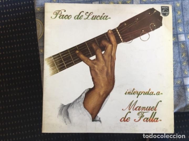 Discos de vinilo: Paco de lucia interpreta a Manuel de falla - Foto 1