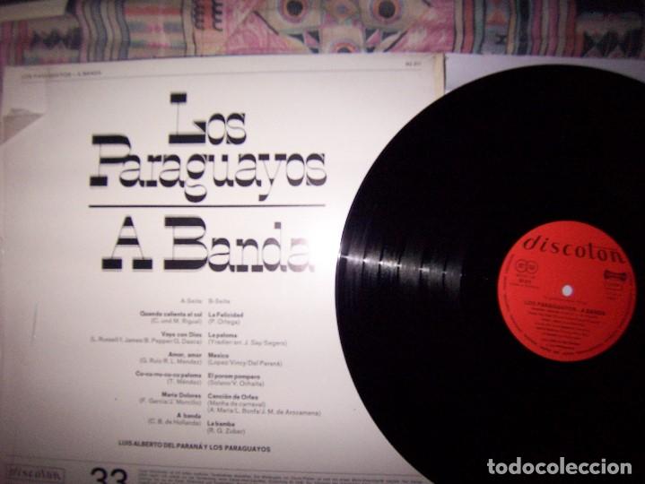 Discos de vinilo: LOS PARAGUAYOS A BANDA  , LP - Foto 2