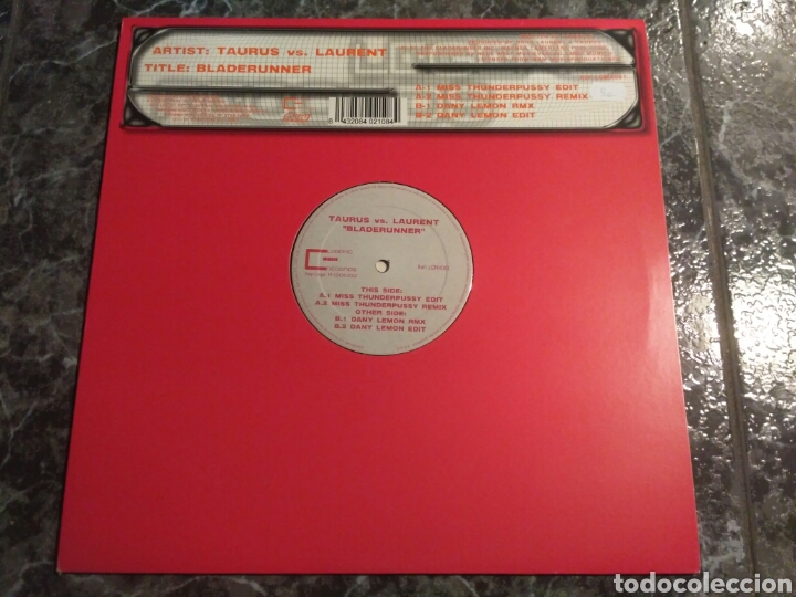 Discos de vinilo: Taurus vs. Laurent - Bladerunner - Foto 1