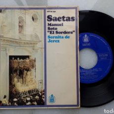 Discos de vinilo: SAETAS MANUEL SOTO EL SORDERA EP
