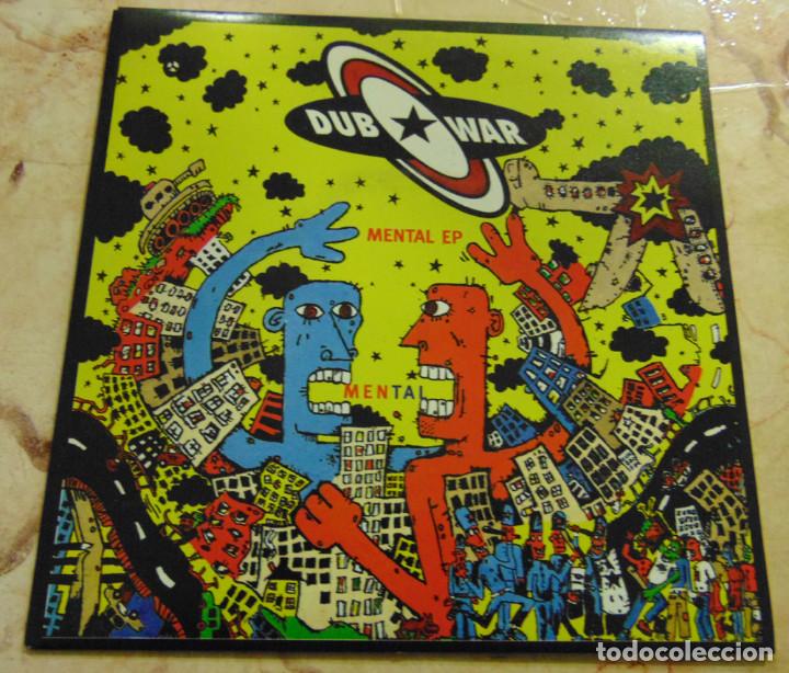 Discos de vinilo: Dub War &ndash; Mental - SINGLE EARACHE UK 1994 - Foto 1