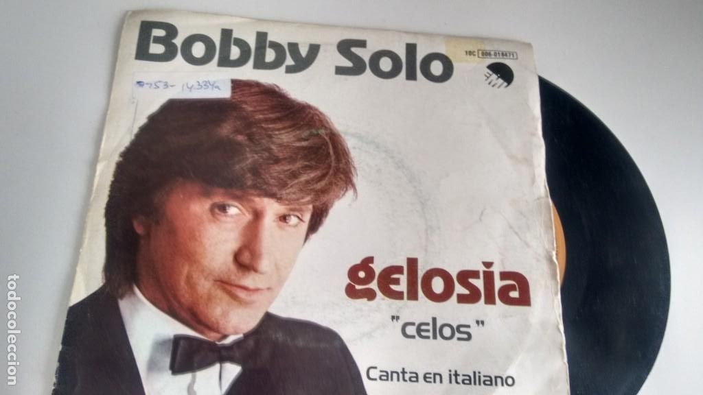 Discos de vinilo: SINGLE  ( VINILO)  de   BOBBY SOLO  A&Ntilde;OS  80 - Foto 1