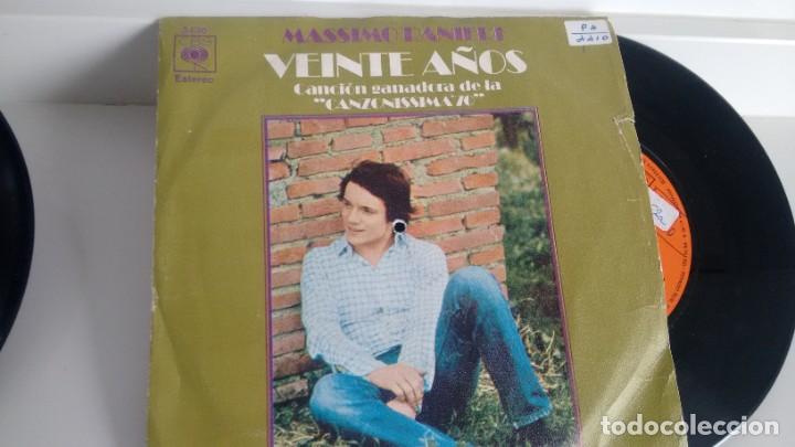 Discos de vinilo: SINGLE  ( VINILO)  de  MASSIMO RANIERI  A&Ntilde;OS 70 - Foto 1
