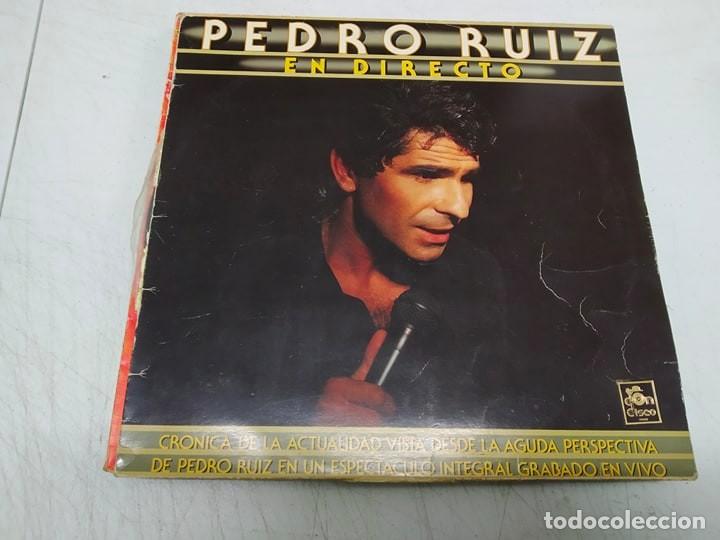 Discos de vinilo: Pedro Ruiz &lrm;&ndash; En Directo - Foto 1