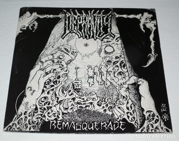 Discos de vinilo: SINGLE DEPRAVITY - REMASQUERADE - Foto 1