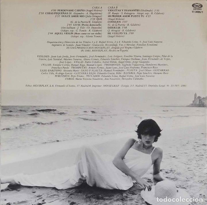 Discos de vinilo: GLORIA. UN CIELO LLAMADO... LP 1981 - Foto 2
