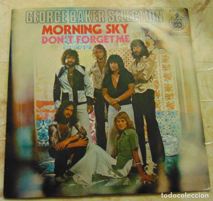 Discos de vinilo: George Baker Selection &ndash; Morning Sky - SINGLE 1976 - Foto 2