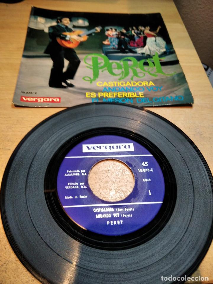 Discos de vinilo: PERET - CASTIGADORA - EP 1969 - Foto 1