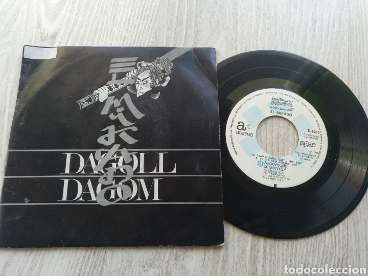 Discos de vinilo: Dagoll Dagom single El Mikado 4 temas 1986 - Foto 1