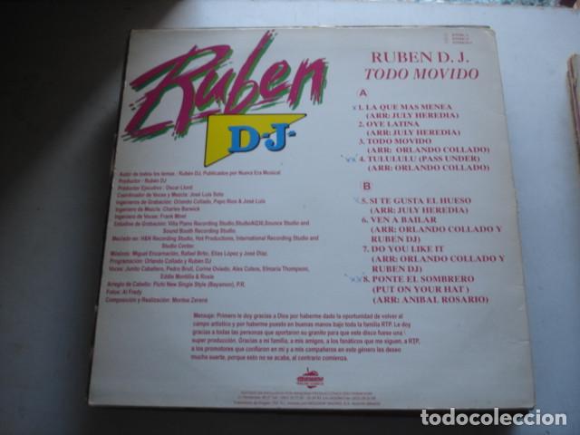 Discos de vinilo: Ruben DJ   Todo Movido - Foto 2