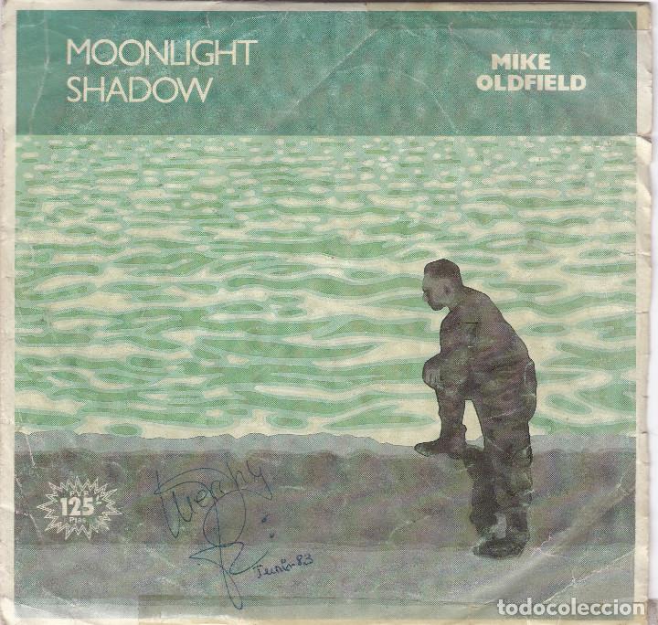 Discos de vinilo: 9467B -DISCO DE VINILO SINGLE VIRGIN: MIKE OLDFIELD MOONLIGHT SHADOW - Foto 1