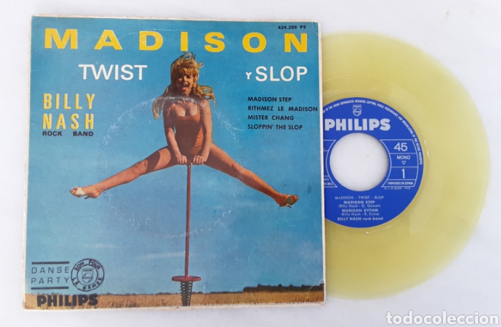 Discos de vinilo: Madison Twist y Slop Ep a&ntilde;o 1962 - Foto 1