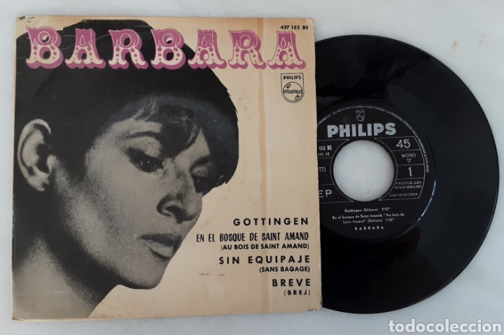 Discos de vinilo: Barbara Ep Gottingen +3 Dificil - Foto 1