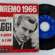 Discos de vinilo: PLINIO MAGGI SAN REMO 1966