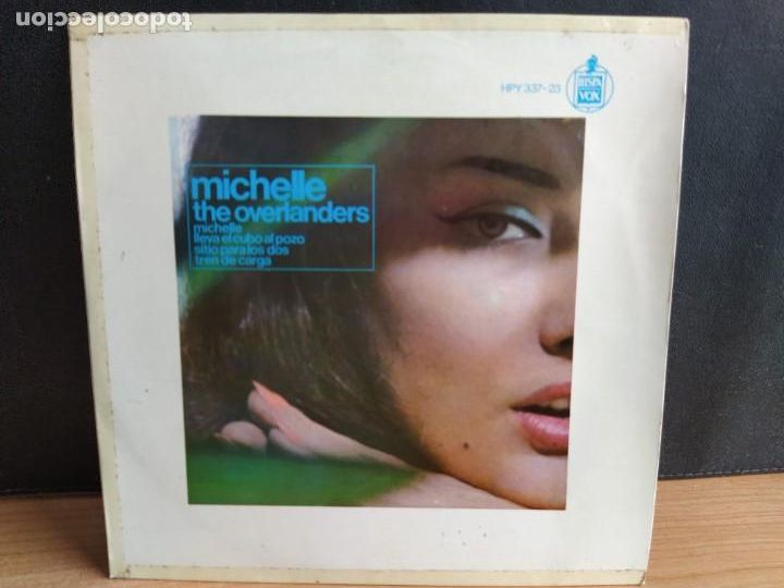 Discos de vinilo: The Overlanders - Michelle (7&rdquo;, EP) Hispavox HPY 337-23 - Foto 1