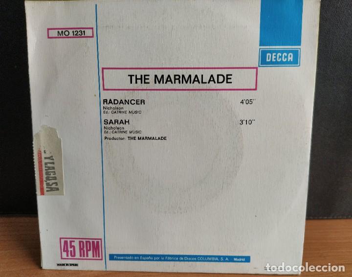 Discos de vinilo: The Marmalade - Radancer / Sarah (7&rdquo;, Single) - Foto 2