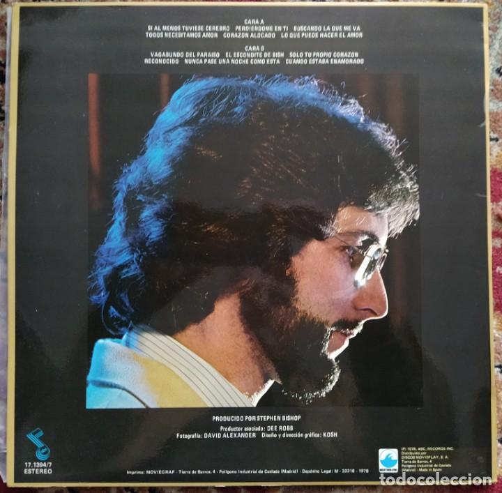 Discos de vinilo: Stephen Bishop - Bish (LP, Album) (1978/ES) - Foto 2