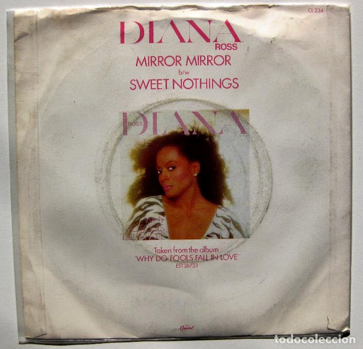 diana ross mirror mirror single capitol rec Comprar Discos