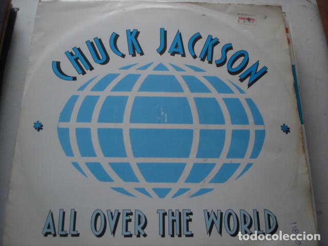 Discos de vinilo: Chuck Jackson   All Over The World - Foto 1