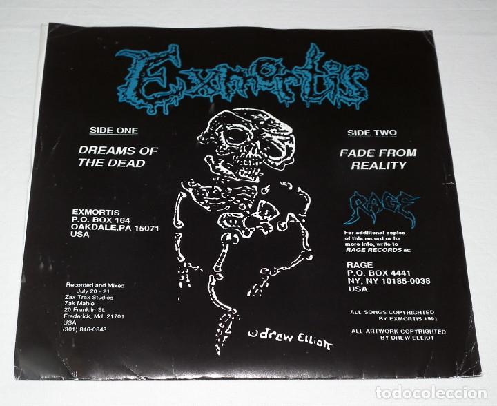 Discos de vinilo: SINGLE EXMORTIS - FADE FROM REALITY - Foto 2