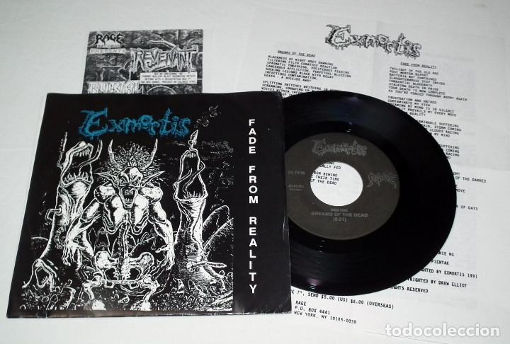 Discos de vinilo: SINGLE EXMORTIS - FADE FROM REALITY - Foto 3