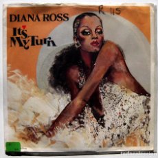 Discos de vinilo: DIANA ROSS - IT'S MY TURN - SINGLE MOTOWN 1980 UK BPY