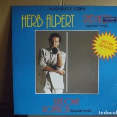 Discos de vinilo: HERB ALPERT ----- RED HOT - MAXI. Lote 199493277
