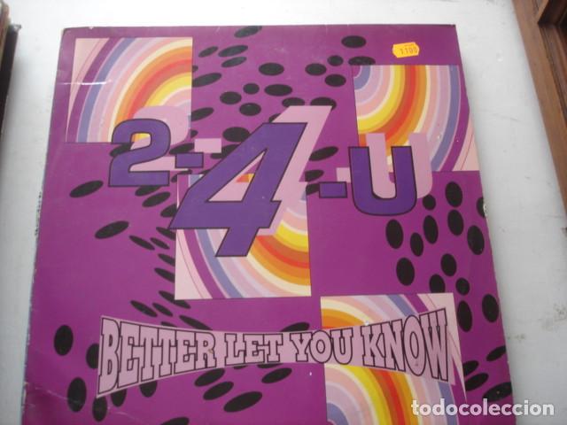 Discos de vinilo: Two 4 You &lrm;  Better Let You Know - Foto 1