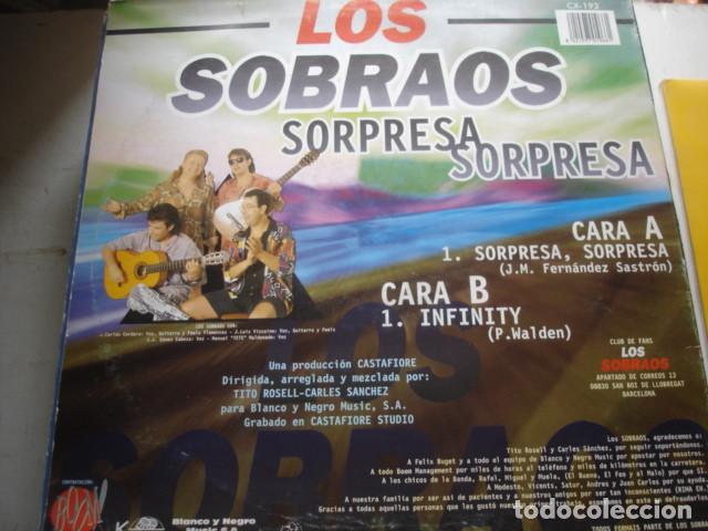 Discos de vinilo: Los Sobraos    Sorpresa Sorpresa - Foto 2