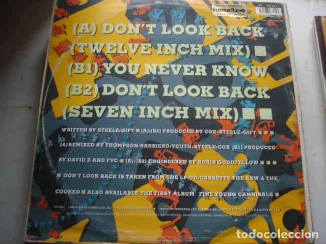 Discos de vinilo: FYC   Dont Look Back - Foto 2