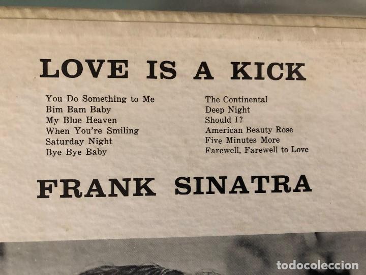 Discos de vinilo: FRANK SINATRA - Love is a kick - Foto 2
