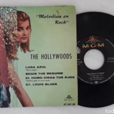 Discos de vinilo: THE HOLLYWOODS EP LUNA AZUL +3 M.G.M