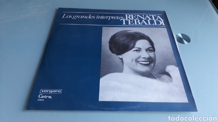 Discos de vinilo: Los grandes int&eacute;rpretes Renata Tebaldi - Foto 1