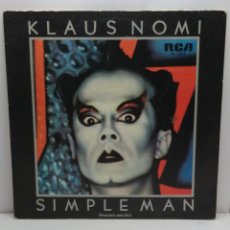 Discos de vinilo: KLAUS NOMI, SIMPLE MAN (RCA 1982) - SINGLE-