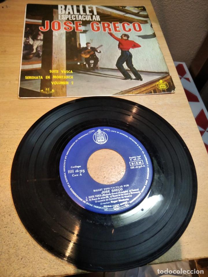 Discos de vinilo: JOSE EL GRECO - SUITE VASCA - EP 1962 - Foto 1