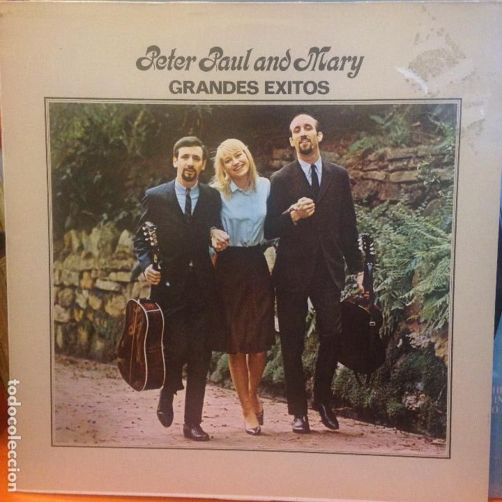 Discos de vinilo: PETER PAUL AND MARY - GRANDES EXITOS - LP - Foto 1