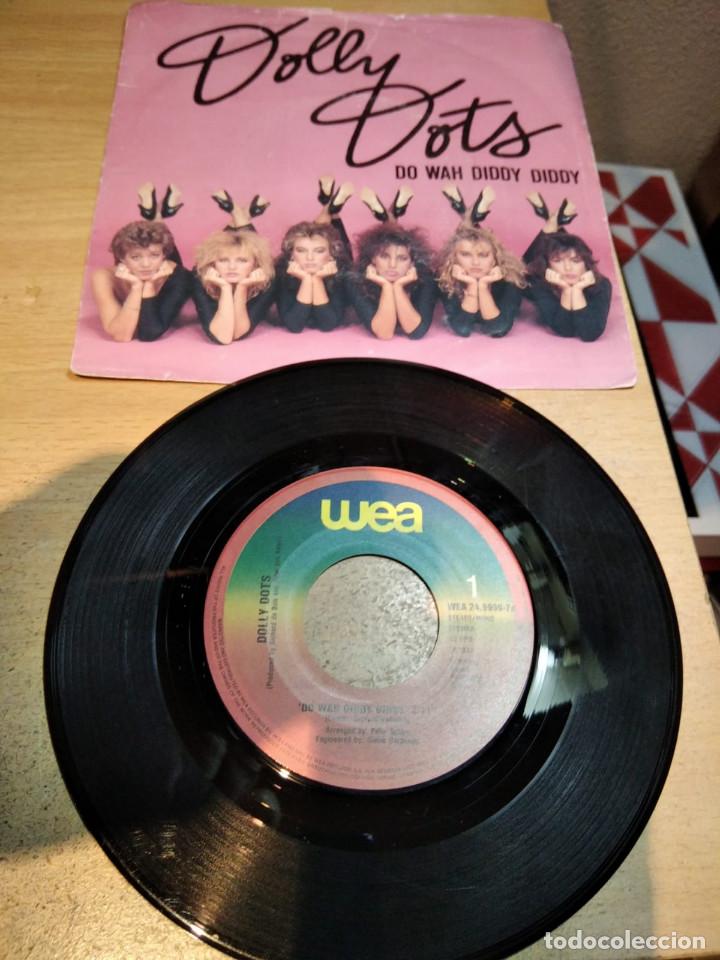 Discos de vinilo: DOLLY DOTS - DO WAH DIDDY DIDDY / RING RING - SINGLE 1982 - Foto 1