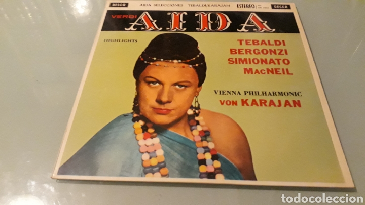 Discos de vinilo: Verd&uacute; Aida - Foto 1