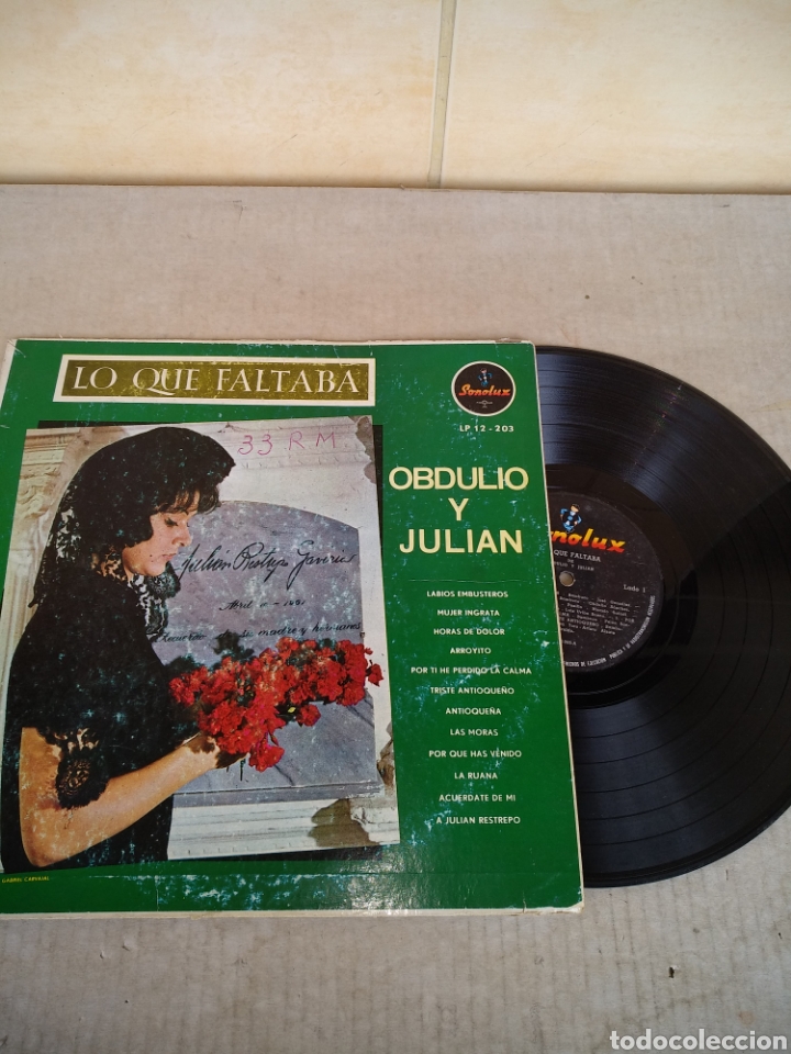 Dischi in vinile: CCHG - LO QUE FALTABA DE OBDULIO Y JULIAN / MEDELLIN COLOMBIA / SONOLUX