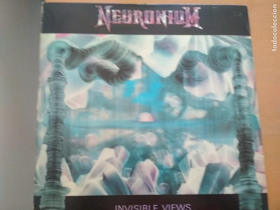 Discos de vinilo: Neuronium Invisible Views LP SPAIN 1989 - Foto 1