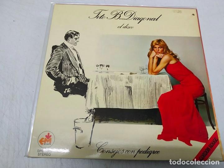 Discos de vinilo: Tito B. Diagonal &lrm;&ndash; Consejos Con Pedigree - Foto 1