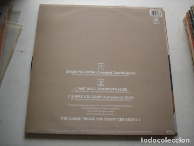 Discos de vinilo: Gregory Abbott   Shake You Down (Extended Club Mix) - Foto 2