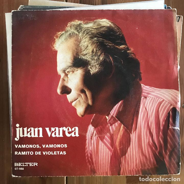 Discos de vinilo: JUAN VAREA - V&Aacute;MONOS, V&Aacute;MONOS - SINGLE BELTER 1971 - Foto 1