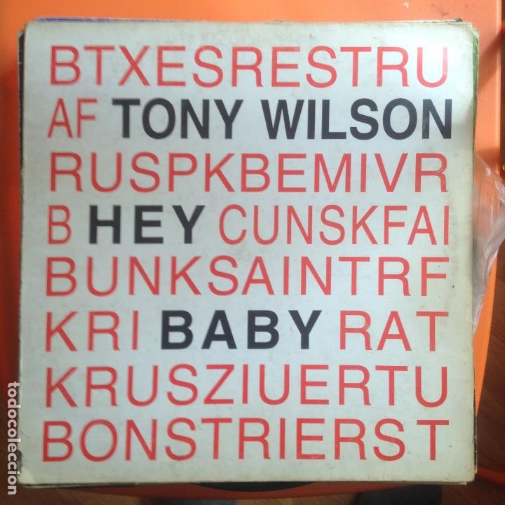 Discos de vinilo: TONY WILSON - HEY BABY - LP - Foto 1