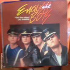 Discos de vinilo: ENGLISH BOYS - ON THE EDGE - LP. Lote 199761550