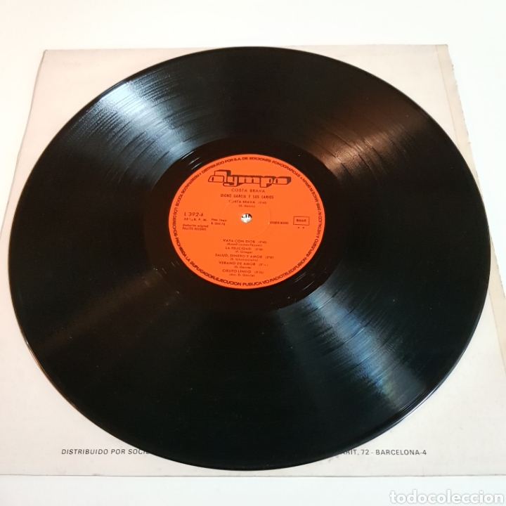 Discos de vinilo: COSTA BRAVA - DIGNO GARCIA Y SUS CARIOS - Foto 4