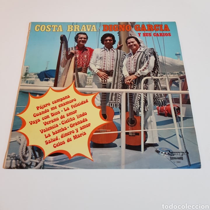 Discos de vinilo: COSTA BRAVA - DIGNO GARCIA Y SUS CARIOS - Foto 6